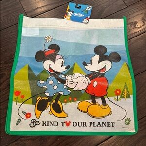 Disney Mickey Mouse & Minnie Mouse Reusable Shopping Tote Bag